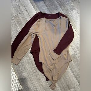 Old Navy Square Neck Bodysuit Bundle